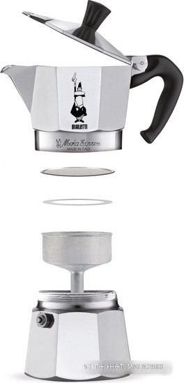 Гейзерная кофеварка Bialetti Moka Express 1161