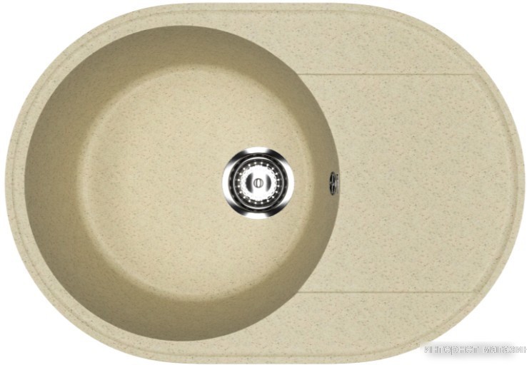Кухонная мойка Practik PR-M 610-002 (слоновая кость)