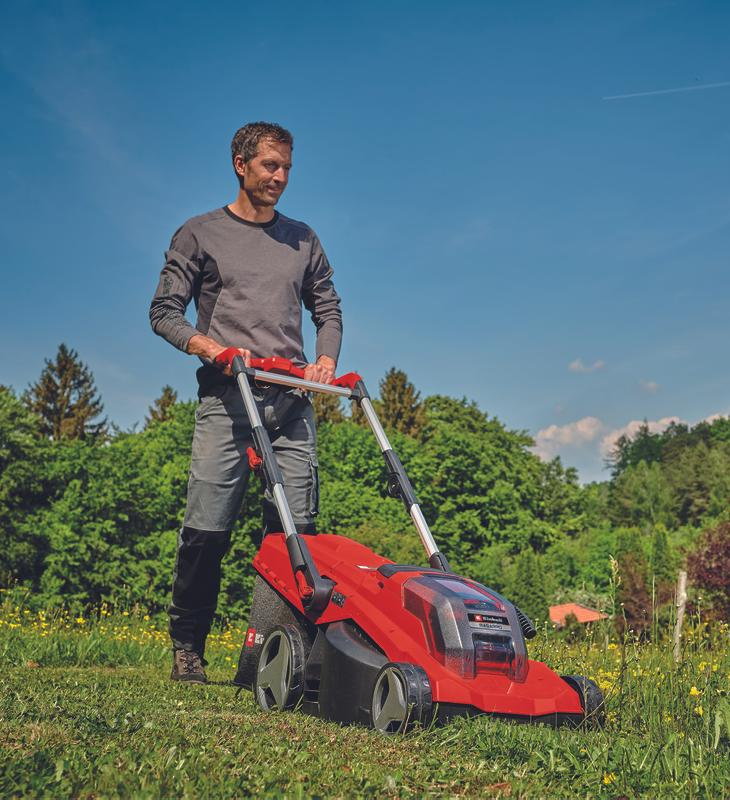 Газонокосилка аккумуляторная Einhell RASARRO 36/40 (2x4.0Ah)