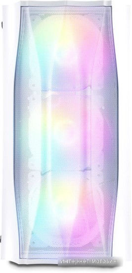 Корпус 1stPlayer Firebase X3-M-WH-4F1-W