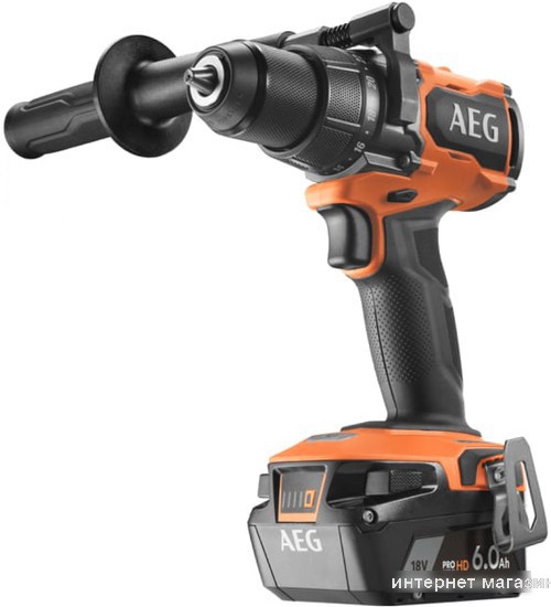 Ударная дрель-шуруповерт AEG Powertools BSB 18BL2-602K 4935481043 (с 2-мя АКБ, кейс)