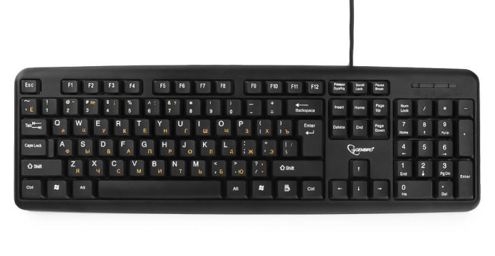 Клавиатура Gembird KB-8320UXL-BL