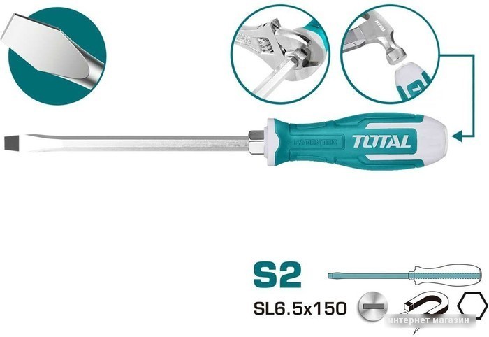 Отвертка Total THGS61506