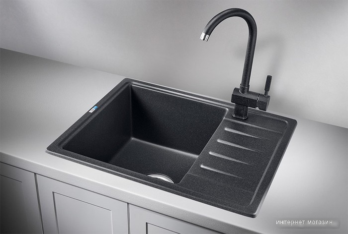 Кухонная мойка Granula ST-5803 (черный)