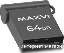 USB Flash Maxvi MM 64GB (темно-серый)