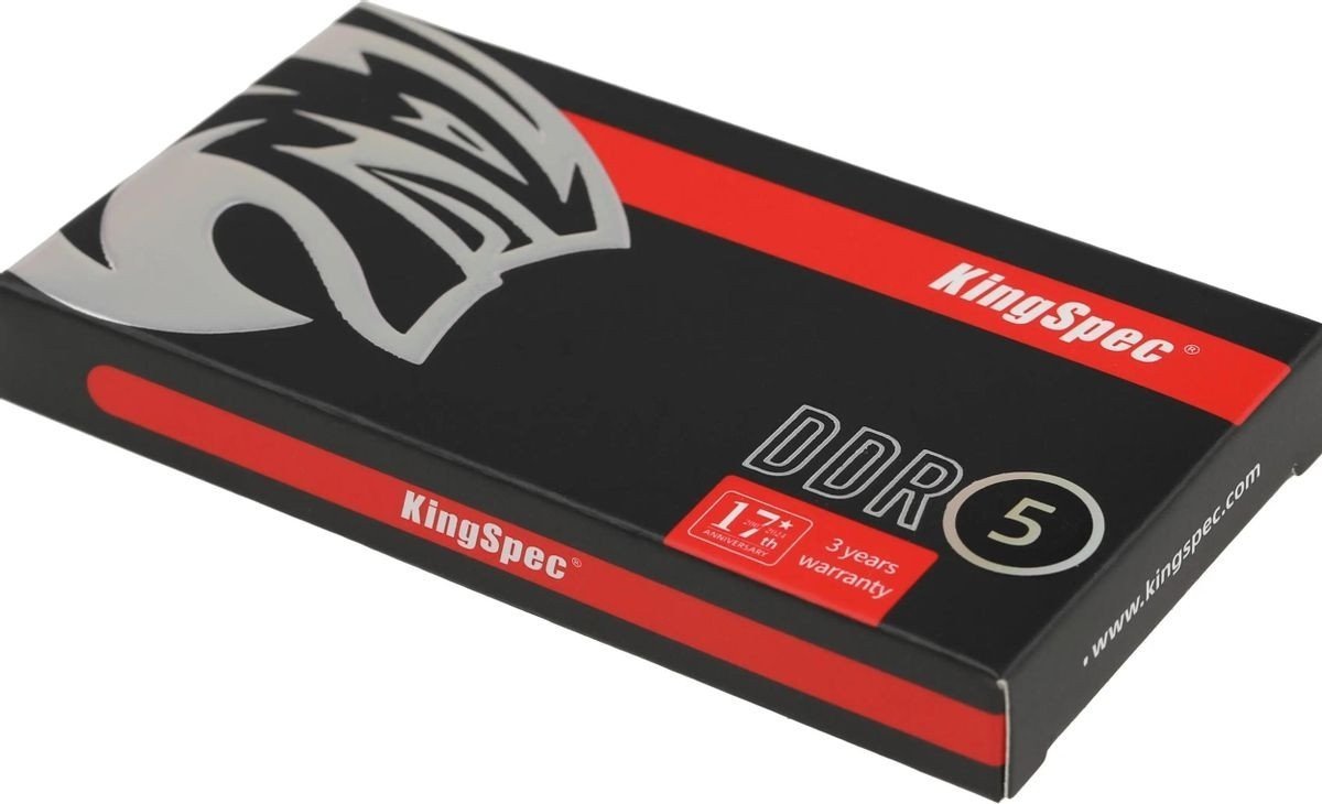 Оперативная память KingSpec 16ГБ DDR5 SODIMM 4800 МГц KS4800D5N11016G