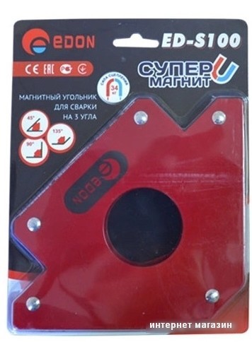 Уголок магнитный Edon ED-S100