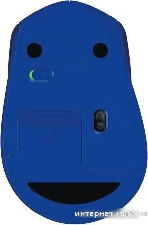 Мышь Logitech M331 Silent Plus (синий)