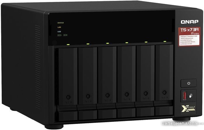 Сетевой накопитель QNAP TS-673A-8G