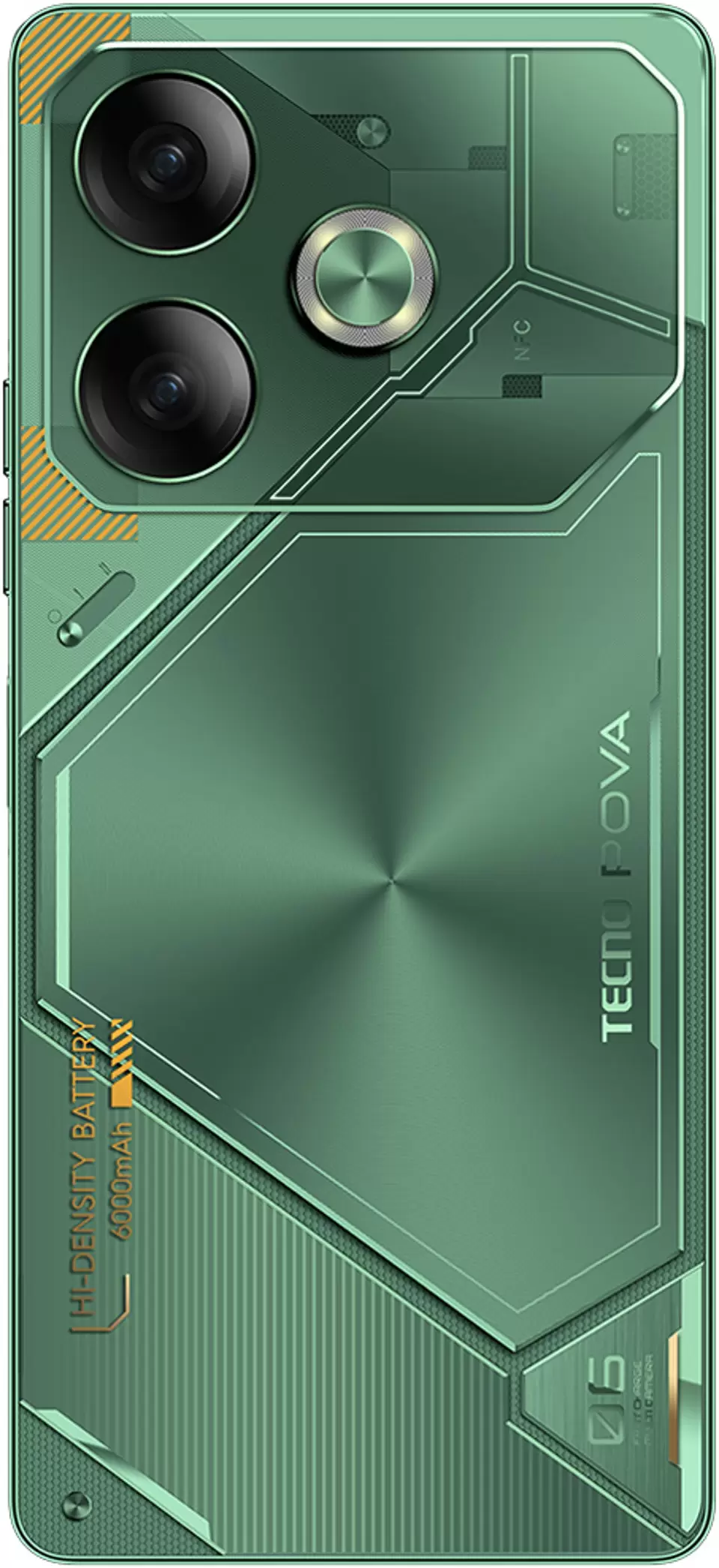 Смартфон Tecno Pova 6 12GB/256GB (зеленая комета)