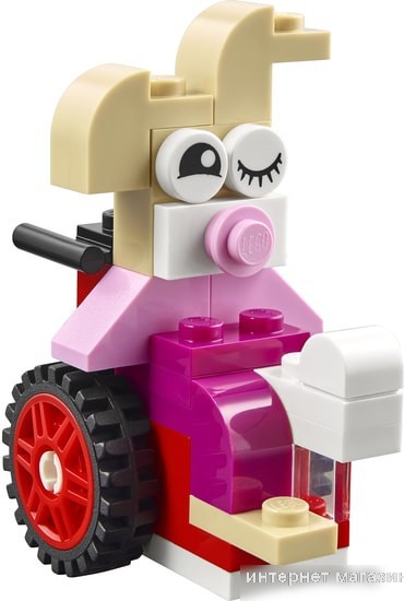 Конструктор LEGO Classic 11014 Кубики и колеса