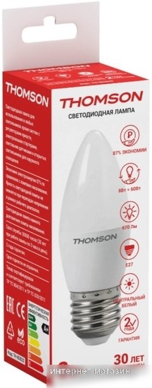 Светодиодная лампочка Thomson Candle TH-B2022