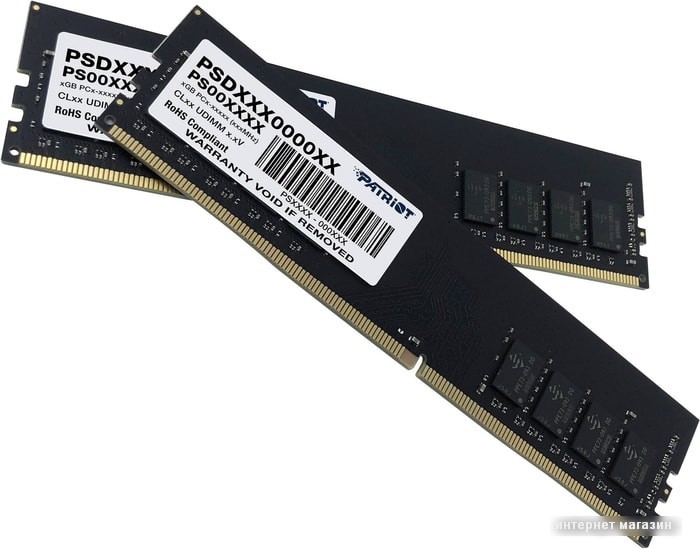 Оперативная память Patriot Signature Line 2x16GB DDR4 PC4-25600 PSD432G3200K