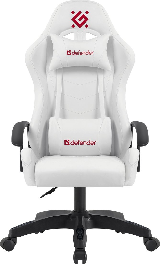 Игровое (геймерское) кресло Defender Lion (белый)