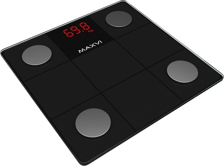 Напольные весы Maxvi BS101 (черный)