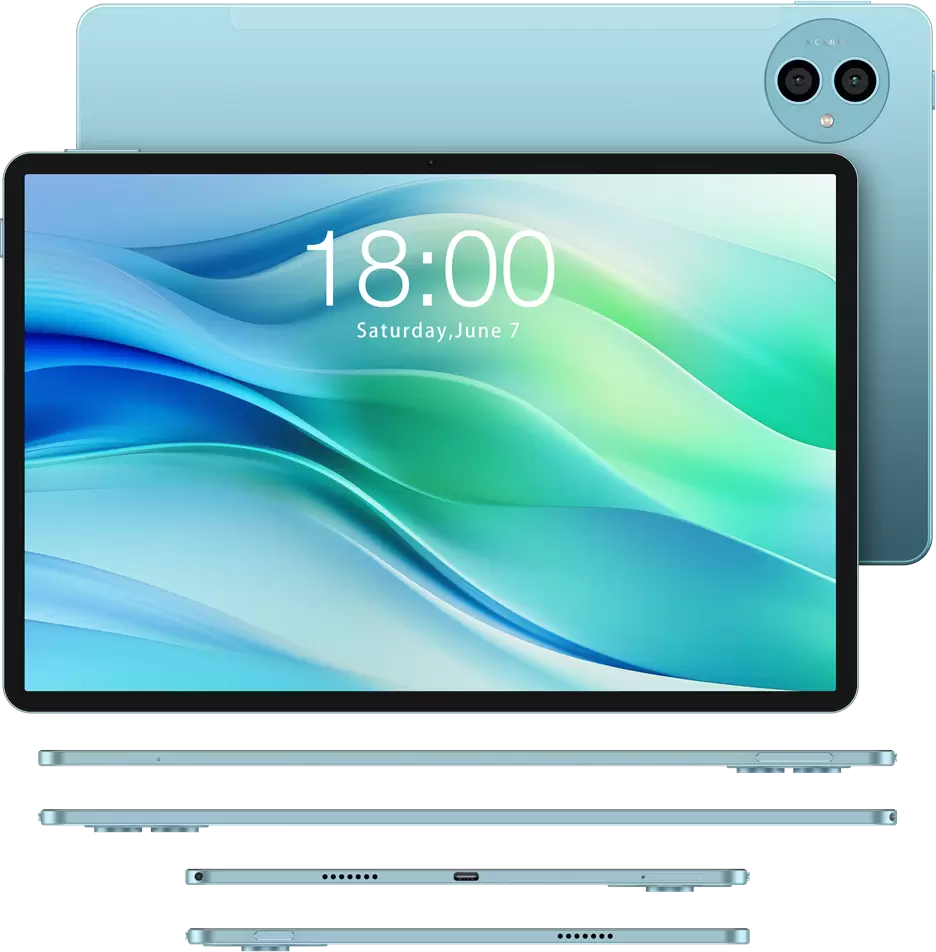 Планшет Teclast P50 6GB/128GB LTE (бирюзовый, с чехлом и клавиатурой)
