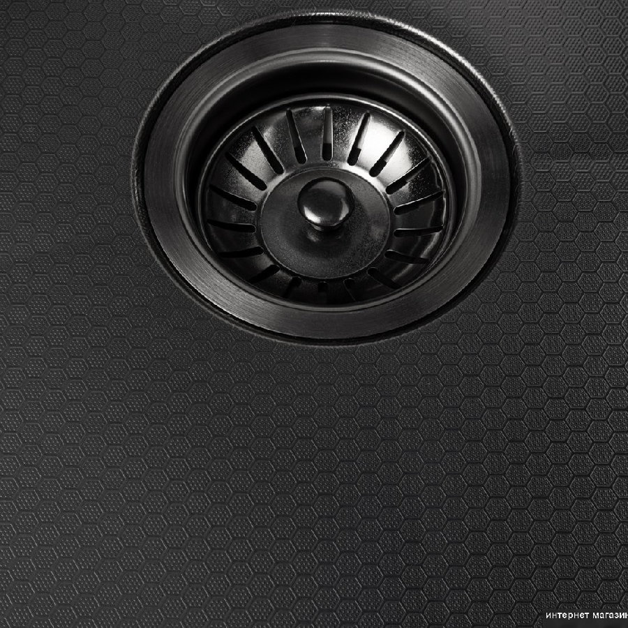 Кухонная мойка ARFEKA Eco AR 600*500 Black PVD Nano Decor