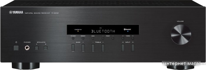 Стереоресивер Yamaha R-S202 (черный)