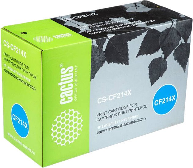 Картридж CACTUS CS-CF214X (аналог HP LaserJet 14X (CF214X))