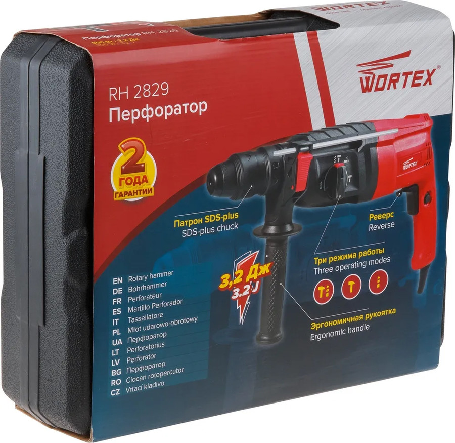 Перфоратор Wortex RH 2829 RH282901129