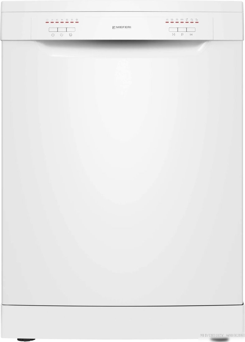 Отдельностоящая посудомоечная машина Meferi MDW6062WH FS Light
