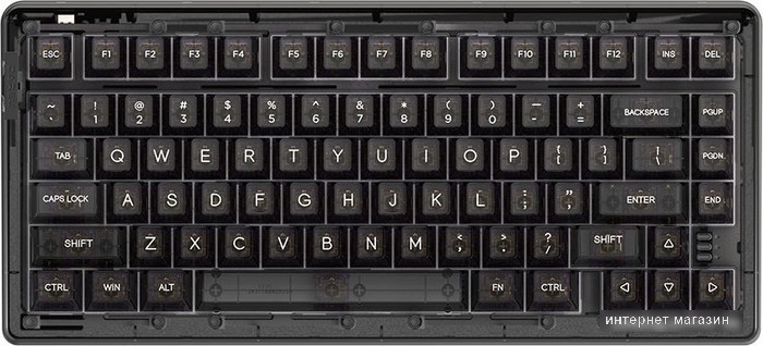 Клавиатура Dareu A81 (черный, Dareu Firefly)
