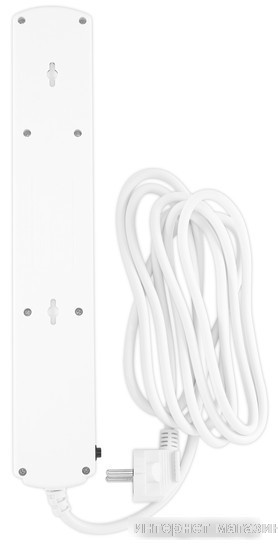 Сетевой фильтр IPPON BK-6-EU-3-10-W (3м, 6 розеток, белый)