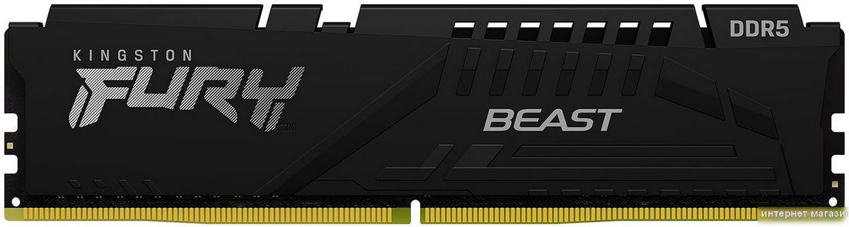 Оперативная память Kingston FURY Beast 16ГБ DDR5 6800 МГц KF568C34BBE-16