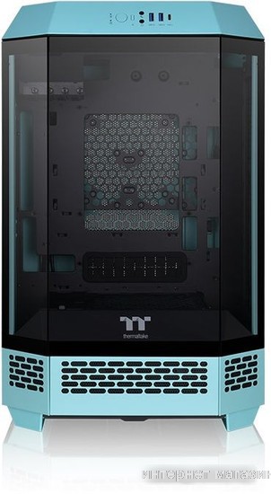 Корпус Thermaltake The Tower 300 Turquoise CA-1Y4-00SBWN-00