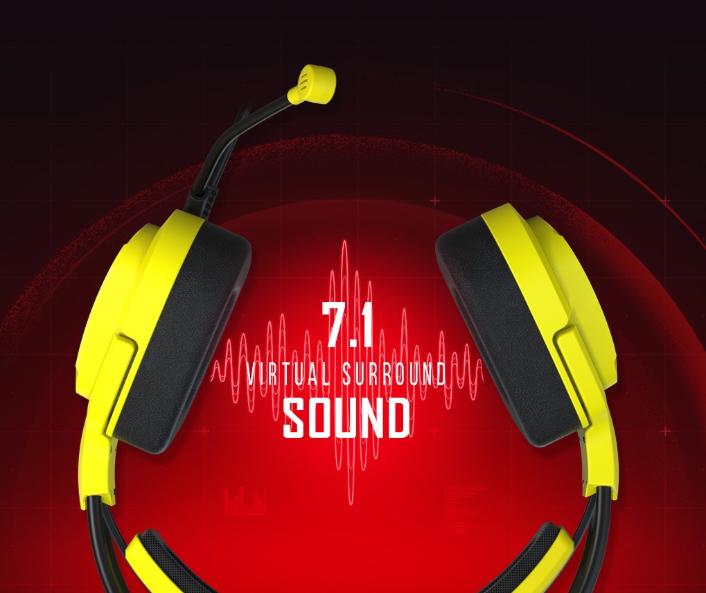 Наушники A4Tech Bloody G575P (желтый)