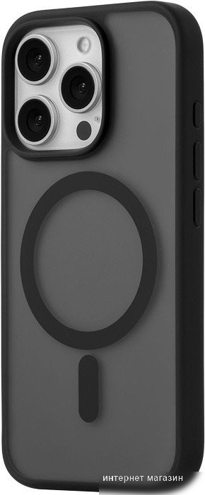 Чехол для телефона uBear Cloud Mag для iPhone 16 Pro (черный)