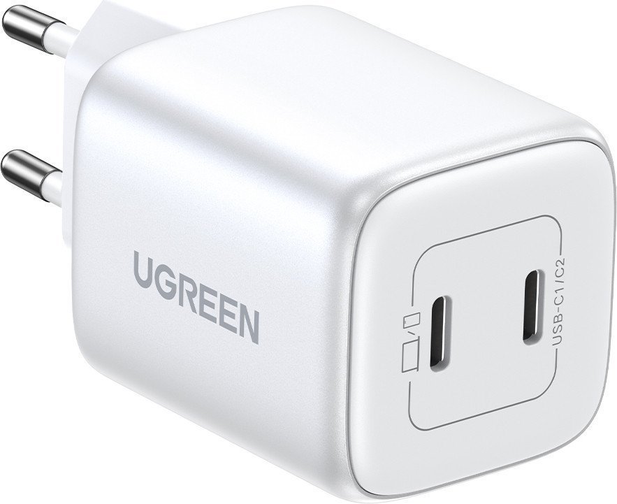 Сетевое зарядное Ugreen CD294 15327 (белый)
