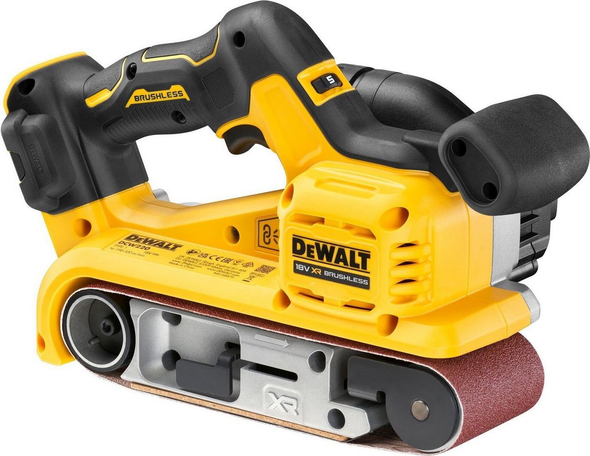 Ленточная шлифмашина DeWalt DCW220NT (без АКБ, кейс)