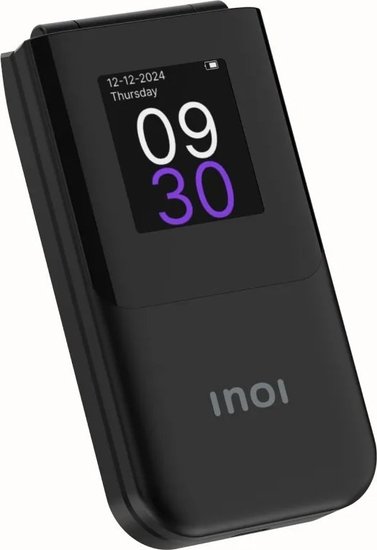 Телефон Inoi 284 Flip 4G (черный)