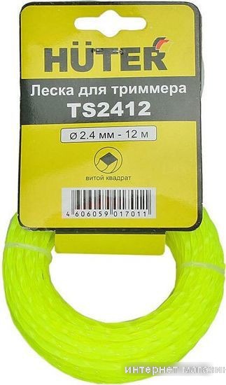 Леска для триммера Huter Витой квадрат TS2412 71/2/13