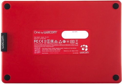 Графический планшет Wacom One by Wacom CTL-472 (маленький размер)