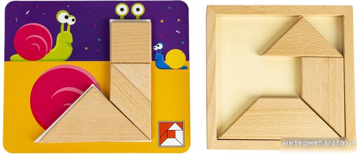 Развивающая игра Bondibon БондиЛогика Сочетай фигуры ВВ4883