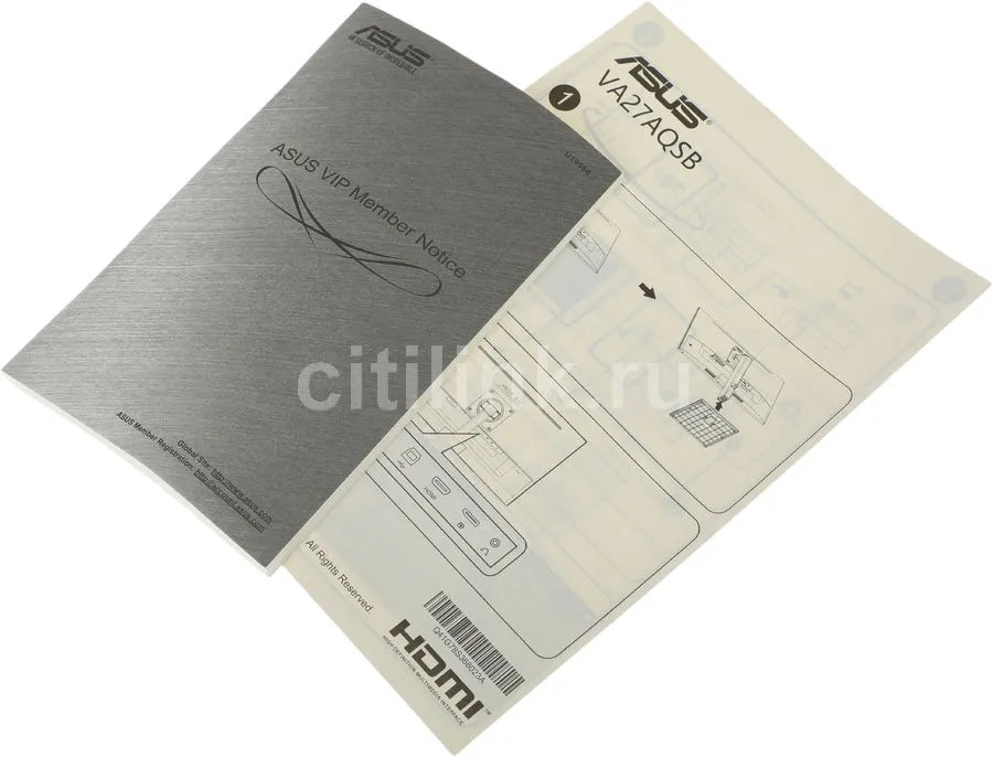 Монитор ASUS VA27AQSB