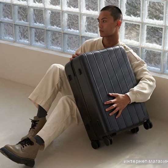 Чемодан-спиннер Ninetygo Touch Luggage 28" (черный)