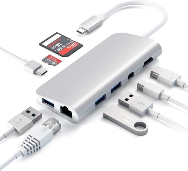 USB-хаб Satechi ST-TCMM8PAS