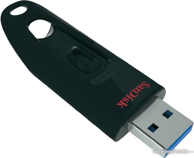 USB Flash SanDisk Ultra USB 3.0 512GB (черный)