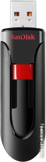 USB Flash SanDisk Cruzer Glide 256GB (черный) [SDCZ60-256G-B35]
