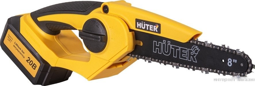 Аккумуляторная пила Huter ELS-20/8-Li-2К-BL 70/10/40 (с 2-мя АКБ)