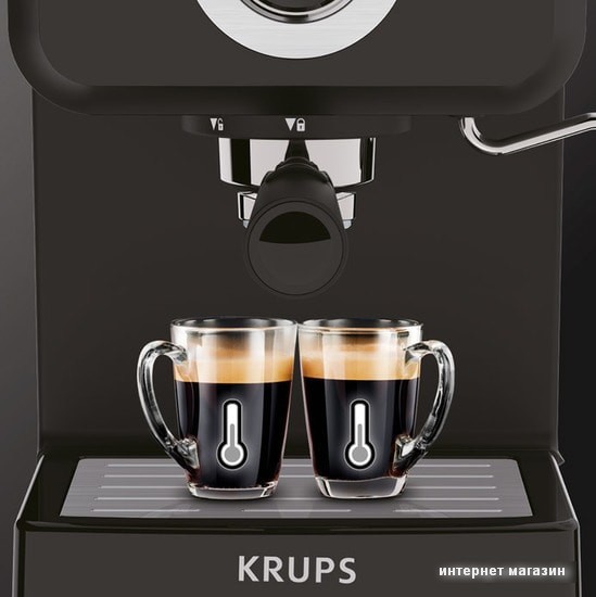 Рожковая помповая кофеварка Krups Opio XP3208