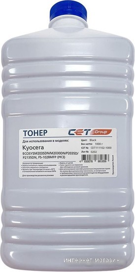 Тонер CET CET-111102-1000