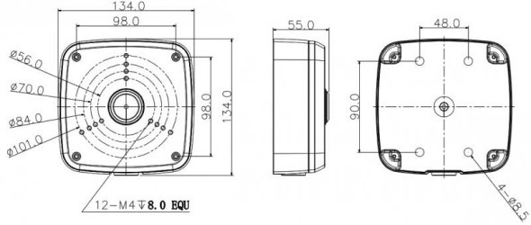 Кронштейн Dahua DH-PFA122