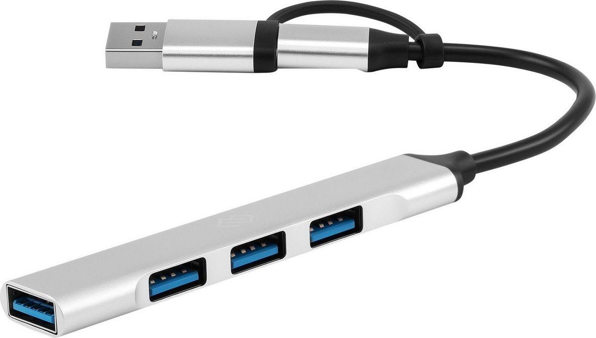 USB-хаб Digma DHUB-4USB-AC-2.0
