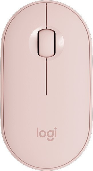 Мышь Logitech M350 Pebble (розовый)