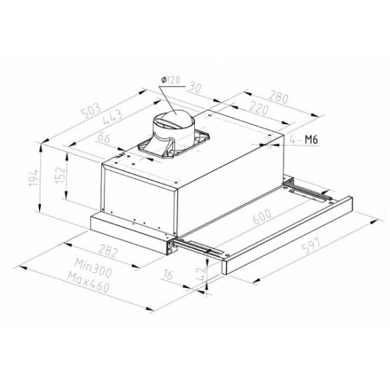 Кухонная вытяжка Haier HVX-T671W