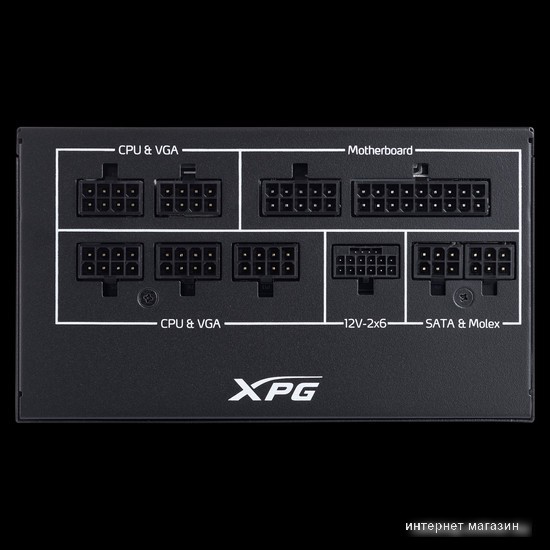 Блок питания ADATA XPG Core Reactor II VE 650W COREREACTORIIVE650G-BKCEU